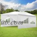 Costway 10'x20'Canopy Pavilion Cater Events Outdoor Party Wedding Tent   